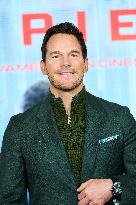 Chris Pratt At Mercy Photocall - Madrid