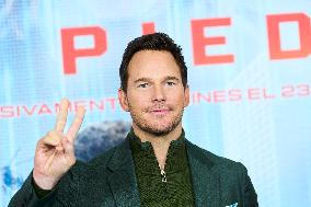 Chris Pratt At Mercy Photocall - Madrid