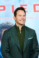 Chris Pratt At Mercy Photocall - Madrid
