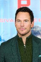 Chris Pratt At Mercy Photocall - Madrid