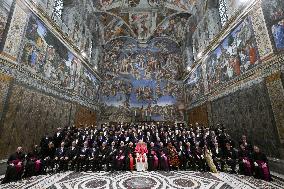 Pope Leo XIV Meets The Diplomatic Corps - Vatican