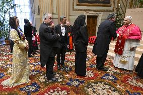 Pope Leo XIV Meets The Diplomatic Corps - Vatican