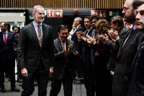 King Felipe Closes The X Conference Of Ambassadors Of Spain - Madrid