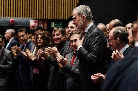 King Felipe Closes The X Conference Of Ambassadors Of Spain - Madrid