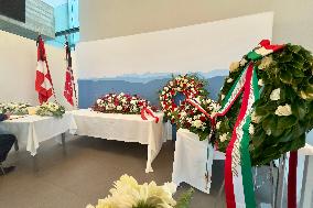 Commemoration Ceremony for Victims of Crans-Montana - Martigny
