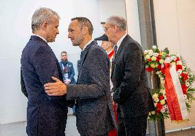 Commemoration Ceremony for Victims of Crans-Montana - Martigny