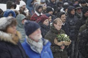 Commemoration Ceremony for Victims of Crans-Montana - Martigny