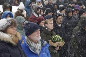 Commemoration Ceremony for Victims of Crans-Montana - Martigny