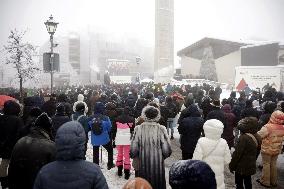 Commemoration Ceremony for Victims of Crans-Montana - Martigny