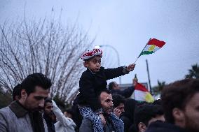 Erbil Rally Asserts Kurdish Unity Amid Rising Regional Tensions - Iraq