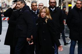 Mass of Celebration in Memory of The Victims of The Cras-Montana - Rome