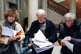 Trial Of 70 Year Old Man Who Smashed An Egg On Jordan Bardela's Head - France