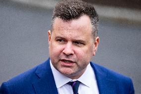 Director of Federal Housing Finance Agency Pulte Speaks to Press at White House