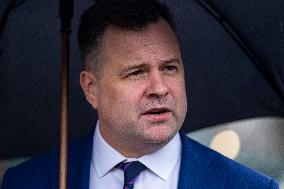 Director of Federal Housing Finance Agency Pulte Speaks to Press at White House