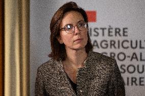 Press Conference at the Agricultural Ministry - Paris