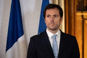 Press Conference at the Agricultural Ministry - Paris