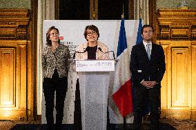 Press Conference at the Agricultural Ministry - Paris