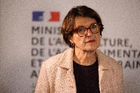 Press Conference at the Agricultural Ministry - Paris