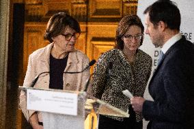 Press Conference at the Agricultural Ministry - Paris