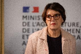 Press Conference at the Agricultural Ministry - Paris