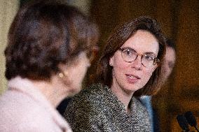 Press Conference at the Agricultural Ministry - Paris