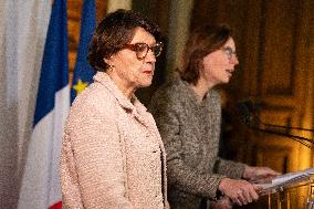 Press Conference at the Agricultural Ministry - Paris