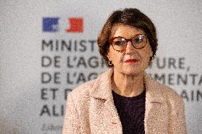 Press Conference at the Agricultural Ministry - Paris
