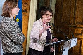 Press Conference at the Agricultural Ministry - Paris