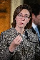 Press Conference at the Agricultural Ministry - Paris