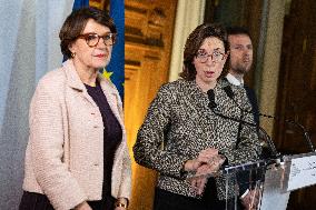 Press Conference at the Agricultural Ministry - Paris