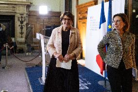 Press Conference at the Agricultural Ministry - Paris