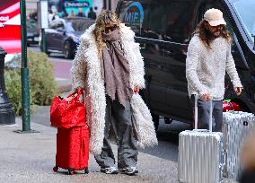 Heidi Klum and Tom Kaulitz out in New York