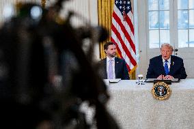 President Trump Meets With Oil and Gas Executives in Washington, DC