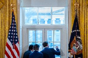 President Trump Meets With Oil and Gas Executives in Washington, DC