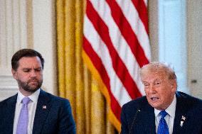 President Trump Meets With Oil and Gas Executives in Washington, DC