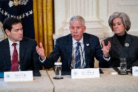 President Trump Meets With Oil and Gas Executives in Washington, DC