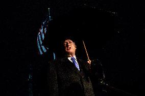 President Donald Trump Departs the White House in Washington, DC