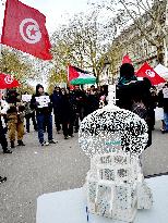 Rally Against Repression In Tunisia - Paris