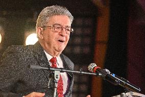 Republican New Year Banquet with Jean-Luc Melenchon - Villeurbanne