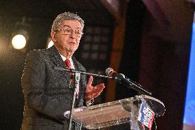 Republican New Year Banquet with Jean-Luc Melenchon - Villeurbanne