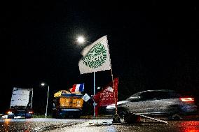 Farmers Protest in Montauban