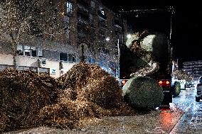 Farmers Protest in Montauban
