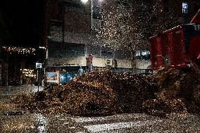 Farmers Protest in Montauban
