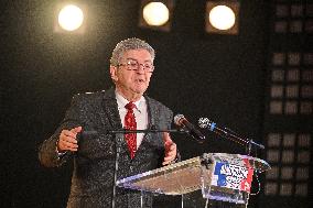 Republican New Year Banquet with Jean-Luc Melenchon - Villeurbanne
