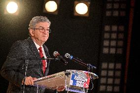 Republican New Year Banquet with Jean-Luc Melenchon - Villeurbanne