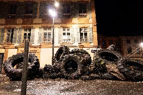 Farmers Protest in Montauban