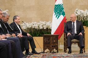 Iran Foreign Minister Visits Lebanon