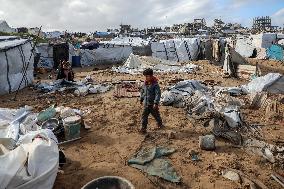 Damage Caused By An Israeli Strike - Gaza