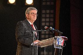 Republican New Year Banquet with Jean-Luc Melenchon - Villeurbanne