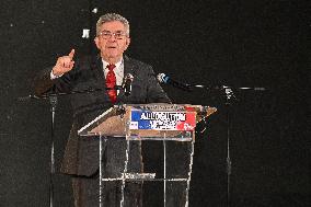 Republican New Year Banquet with Jean-Luc Melenchon - Villeurbanne